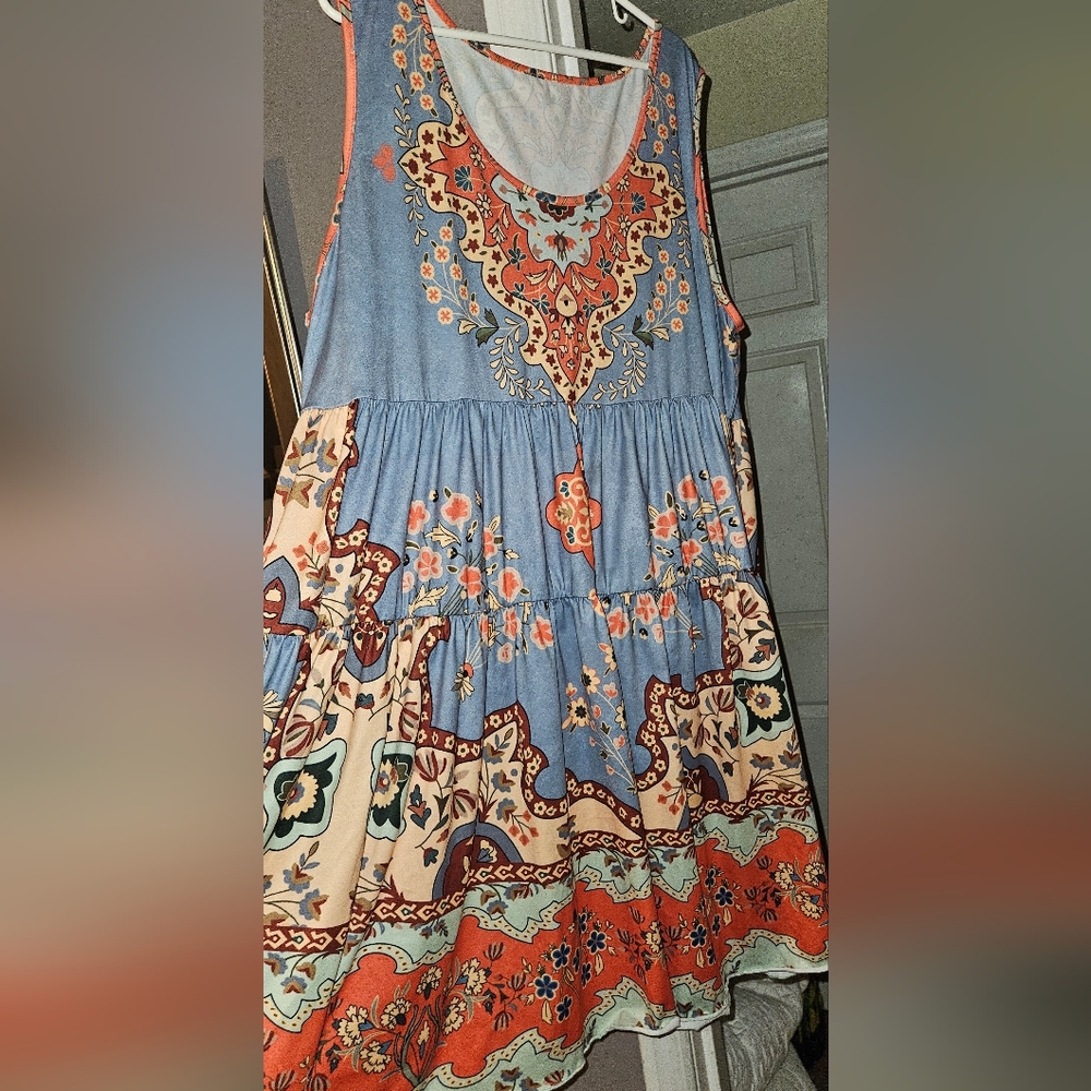 Bohemian Sleeveless Dress